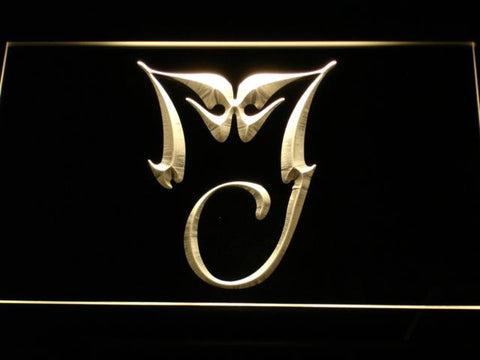 Michael Jackson MJ LED Neon Sign Electrical - Yellow - TheLedHeroes