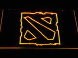 Dota 2 LED Neon Sign USB - Yellow - TheLedHeroes