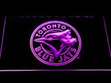 Toronto Blue Jays (12) LED Neon Sign Electrical - Purple - TheLedHeroes