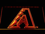 Arizona Diamondbacks LED Neon Sign USB - Orange - TheLedHeroes