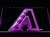 Arizona Diamondbacks LED Neon Sign Electrical - Purple - TheLedHeroes