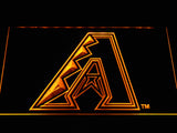 Arizona Diamondbacks LED Neon Sign USB - Yellow - TheLedHeroes