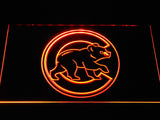 Chicago Cubs (3) LED Neon Sign Electrical - Orange - TheLedHeroes
