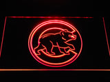 Chicago Cubs (3) LED Neon Sign Electrical - Red - TheLedHeroes