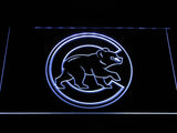 Chicago Cubs (3) LED Neon Sign USB - White - TheLedHeroes