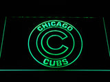 Chicago Cubs (5) LED Neon Sign USB - Green - TheLedHeroes