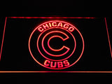 Chicago Cubs (5) LED Neon Sign USB - Red - TheLedHeroes