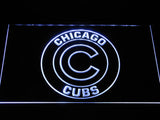 Chicago Cubs (5) LED Neon Sign USB - White - TheLedHeroes
