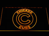 Chicago Cubs (5) LED Neon Sign USB - Yellow - TheLedHeroes