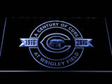 FREE Chicago Cubs 100th Anniversary LED Sign - White - TheLedHeroes