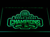 FREE Chicago Cubs 2016 Champions  LED Sign - Green - TheLedHeroes