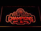 FREE Chicago Cubs 2016 Champions  LED Sign - Orange - TheLedHeroes