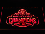 FREE Chicago Cubs 2016 Champions  LED Sign - Red - TheLedHeroes