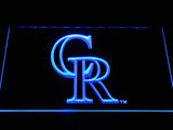 Colorado Rockies (3) LED Neon Sign USB - Blue - TheLedHeroes