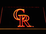 Colorado Rockies (3) LED Neon Sign Electrical - Orange - TheLedHeroes