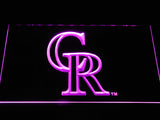 Colorado Rockies (3) LED Neon Sign USB - Purple - TheLedHeroes