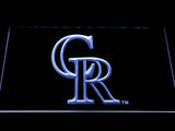 Colorado Rockies (3) LED Neon Sign Electrical - White - TheLedHeroes