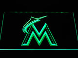 Miami Marlins LED Neon Sign Electrical - Green - TheLedHeroes