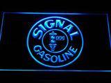 Signal Gasoline LED Neon Sign USB - Blue - TheLedHeroes