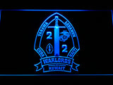 FREE 2nd Battalion 2nd Marines LED Sign - Blue - TheLedHeroes