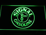 Signal Gasoline LED Neon Sign USB - Green - TheLedHeroes