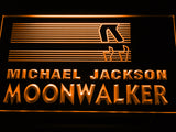 FREE Michael Jackson Moonwalker LED Sign - Orange - TheLedHeroes
