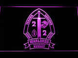 2nd Battalion 2nd Marines LED Neon Sign Electrical - Purple - TheLedHeroes