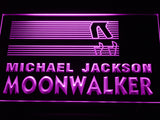 FREE Michael Jackson Moonwalker LED Sign - Purple - TheLedHeroes