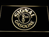 Signal Gasoline LED Neon Sign Electrical - Yellow - TheLedHeroes