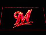 Milwaukee Brewers LED Neon Sign Electrical - Red - TheLedHeroes