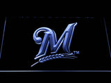 FREE Milwaukee Brewers LED Sign - White - TheLedHeroes