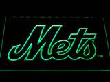 New York Mets LED Neon Sign USB - Green - TheLedHeroes