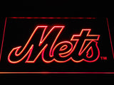 New York Mets LED Neon Sign Electrical - Red - TheLedHeroes