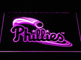 FREE Philadelphia Phillies (3) LED Sign - Purple - TheLedHeroes