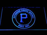 Pittsburgh Pirates LED Neon Sign Electrical - Blue - TheLedHeroes