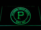 FREE Pittsburgh Pirates LED Sign - Green - TheLedHeroes