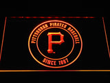 FREE Pittsburgh Pirates LED Sign - Orange - TheLedHeroes