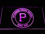 FREE Pittsburgh Pirates LED Sign - Purple - TheLedHeroes