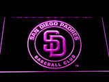 San Diego Padres LED Neon Sign Electrical - Purple - TheLedHeroes