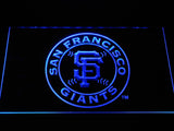 San Francisco Giants (2) LED Neon Sign Electrical - Blue - TheLedHeroes