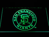 San Francisco Giants (2) LED Neon Sign USB - Green - TheLedHeroes