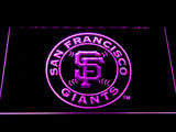 San Francisco Giants (2) LED Neon Sign Electrical - Purple - TheLedHeroes
