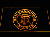 San Francisco Giants (2) LED Neon Sign USB - Yellow - TheLedHeroes