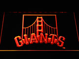 San Francisco Giants (3) LED Neon Sign USB - Orange - TheLedHeroes