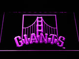 San Francisco Giants (3) LED Neon Sign Electrical - Purple - TheLedHeroes