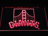 San Francisco Giants (3) LED Neon Sign USB - Red - TheLedHeroes