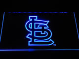 St. Louis Cardinals (2) LED Neon Sign Electrical - Blue - TheLedHeroes