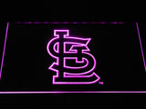 St. Louis Cardinals (2) LED Neon Sign USB - Purple - TheLedHeroes