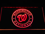 Washington Nationals LED Neon Sign Electrical - Red - TheLedHeroes