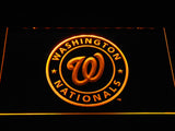 Washington Nationals LED Neon Sign USB - Yellow - TheLedHeroes